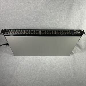 Cisco SLM2048 T V01 SG200-50P 50 Port PoE Gigabit Smart Switch W/Power Cord